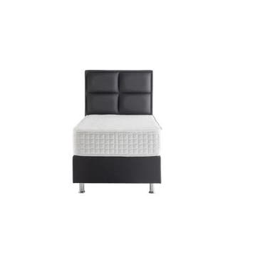 Compleet 1-persoons Opberg Boxspring Magnum, Ophalen of Verzenden, Nieuw, Zwart