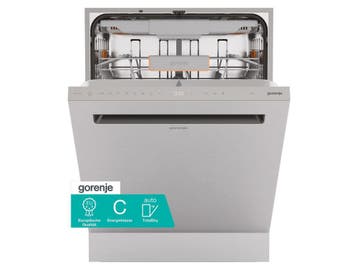 Gorenje GU673C65X - Half Geïntegreerde Vaatwasser - 16, Witgoed en Apparatuur, Vaatwasmachines, Verzenden, Zo goed als nieuw
