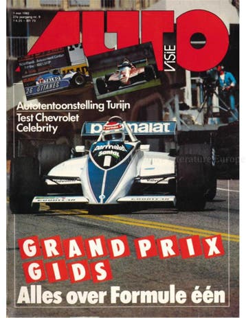 1982 AUTOVISIE MAGAZINE 09 NEDERLANDS, Nieuw, Author