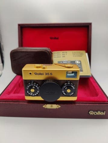 Rollei 35 S Gold (60th Anniversary / 60 Jahre) Analoge, Nieuw