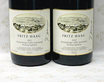 2007 Fritz Haag, Brauneberger Juffer Sonnenuhr Riesling -, Nieuw