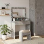 vidaXL Plafondtafel Beton Grijs 78,5 x 41 x 135 cm Bewerkt, Verzenden, Nieuw