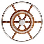 STUURWIEL TYPE KA52 MAHONIE VETUS 52 CM, Ophalen of Verzenden, Nieuw, Zeilboot of Motorboot