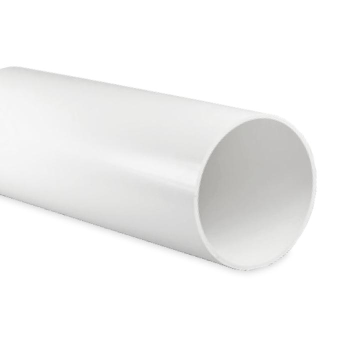 Kunststof ventilatiebuis rond Ø 100mm - Lengte 50cm, Doe-het-zelf en Verbouw, Buizen en Afvoer, Nieuw, Verzenden