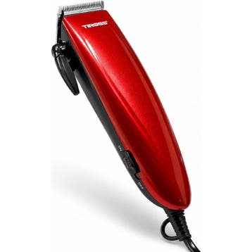 TIROSS Bedrade tondeuse 9 W met rvs messen, 6 lengtestand..., Ophalen of Verzenden, Nieuw