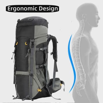 Night Cat Kampeerrugzak 70L/90L - Waterdicht, Lichtgewicht &, Sport en Fitness, Bergsport en Wandelen, Verzenden, Nieuw