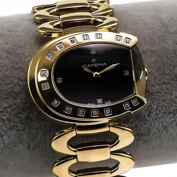 Catena - Swiss Diamond Watch - B001UND9 - Zonder, Nieuw