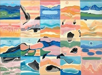 Wilhelm Krasnal (XX-XXI) - 17 days and 3 nights XL painting