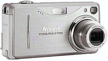 Nikon Coolpix 3700 Digitale Compact Camera - Zilver, Verzenden, Zo goed als nieuw