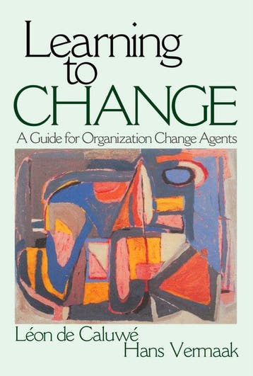 9780761927020 Learning to Change | Tweedehands, Verzenden, Gelezen, Leon de Caluwe