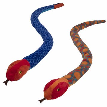 Pluche slangen knuffels - set van 2 - 150 cm, Verzenden, Nieuw