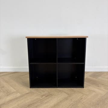 kast met 4 open vakken en topblad , (hxbxd) 76x80x45 cm, Huis en Inrichting, Ophalen of Verzenden, Gebruikt