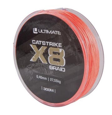 Ultimate Catstrike X8 Braid Meerval Lijn 0.45mm/33.48kg, Verzenden, Nieuw, Vislijn