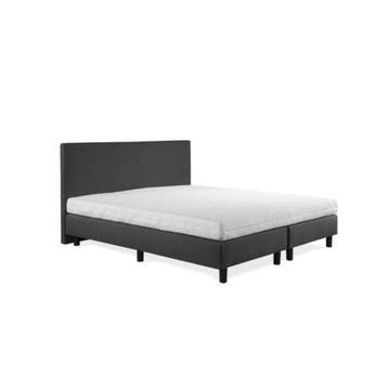 Boxspring Bjorn Pocket -  pocketvering matras 20 cm, Ophalen of Verzenden, Nieuw, Twijfelaar, Grijs