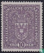 Oostenrijk - Rijkswapen - 1917, Verzenden, Postfris
