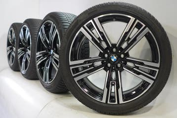 BMW 7 serie G70 X3 G45 908M 21 inch velgen Bridgestone Winte, Auto-onderdelen, Banden en Velgen, Gebruikt, Velg(en), 21 inch, Winterbanden