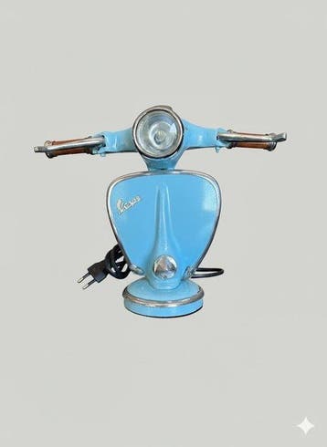 Vespa - Tafellamp - Uniek en bijzonder decoratiestuk -