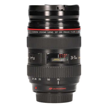 Canon EF 24-70mm f/2.8L USM met garantie, Ophalen of Verzenden, Gebruikt