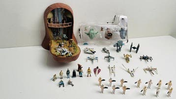 Galoob - Speelgoedfiguurtjes Vintage Galoob Star Wars Micro