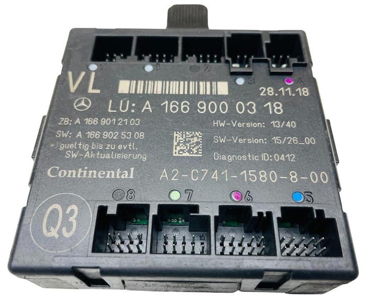 Centrale Deurvergrendelingsmodule A1669000318 Mercedes, Auto-onderdelen, Motor en Toebehoren, Nieuw, Mercedes-Benz, Verzenden