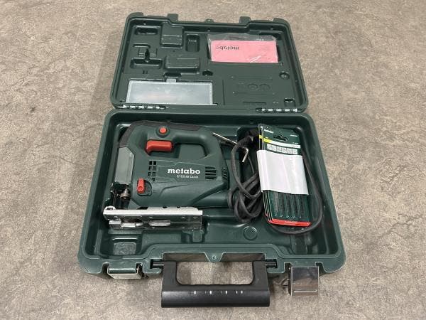 Veiling - Metabo decoupeerzaag 450W STEB 65 QUICK SET, Doe-het-zelf en Verbouw, Gereedschap | Zaagmachines, Gebruikt