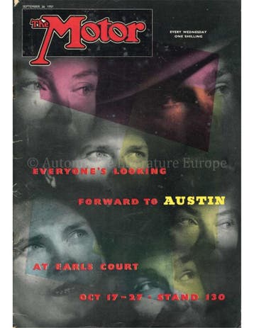 1951 THE MOTOR MAGAZINE 2589 ENGELS, Nieuw, Author