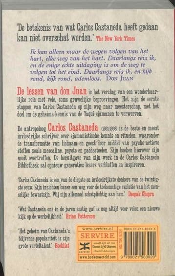 De lessen van Don Juan 9789021583020 C. Castaneda, Boeken, Verzenden, Zo goed als nieuw, C. Castaneda
