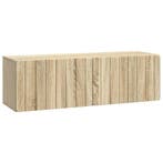 vidaXL Wandbeugel TV-kast Sonoma Eiken 98 x 31 x 30 cm, Minder dan 50 cm, Verzenden, Nieuw, Minder dan 100 cm