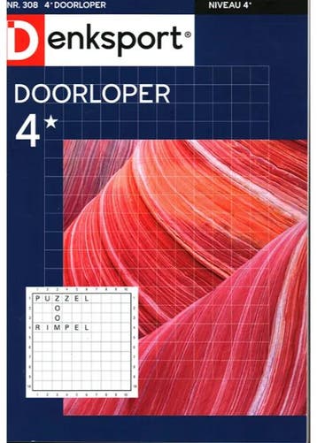 Denksport Doorloper - 4* 308 2025, Verzenden, Nieuw, Sport en Vrije tijd