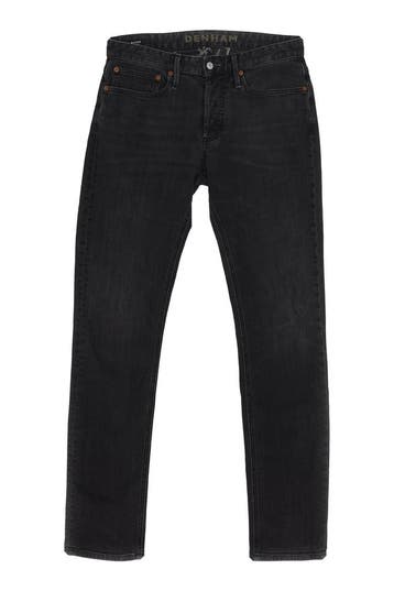 Denham Broek in maat W32 L34 Zwart, Kleding | Heren, Verzenden, Zo goed als nieuw, Zwart, Denham