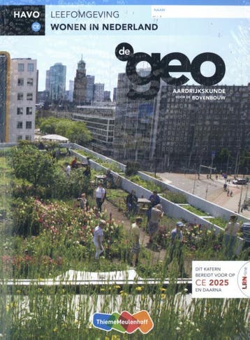 De Geo LRN line CE 2025 e.v. online  boek havo 9789006262148, Verzenden, Zo goed als nieuw