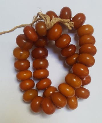 Halsketting - Bakeliet - Marokko - -