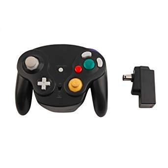 GameCube Controller Draadloos - Wavebird Wireless - Zwart -, Ophalen of Verzenden, Zo goed als nieuw