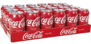 Ca. 50x Coca Cola - 24 pack