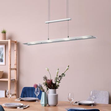 LED Hanglamp - Hangverlichting - Trion Silom - Warm Wit, Huis en Inrichting, Ophalen of Verzenden, Nieuw, Metaal, Overige fittingen