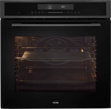 €499 ETNA OM670Ti 72 l A+ Zwart SHOWMODEL EWO22SR, Ophalen of Verzenden, Nieuw