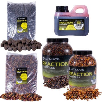 Ultimate Reaction Carp Baits Particles/Pellets Pack, Watersport en Boten, Verzenden, Nieuw