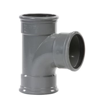 Pipelife manchet T-stuk 2x Mof / Spie 90 graden 160 x 110 mm, Ophalen of Verzenden, Nieuw