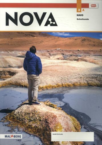 Nova 3 havo scheikunde Leeropdrachtenboek A 9789402068795, Zo goed als nieuw