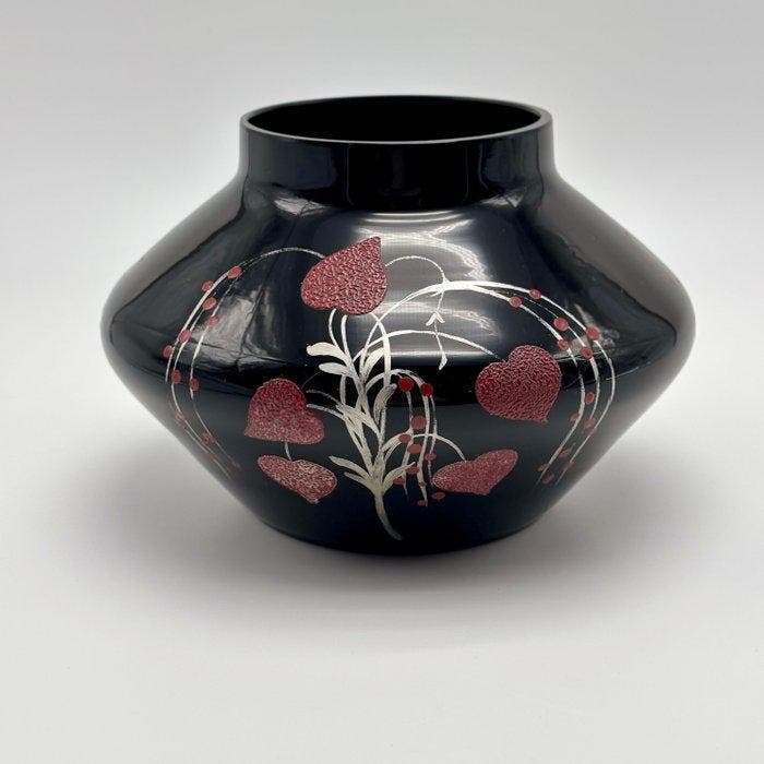 De Rupel Boom Glasfabriek - Vaas - Brigitte - Hyalite - ART, Antiek en Kunst, Curiosa en Brocante