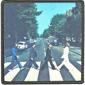 The Beatles - Abbey Road - patch officiële merchandise, Ophalen of Verzenden, Nieuw, Kleding