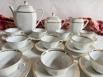 Limoges - Koffieservies (23) - Porselein