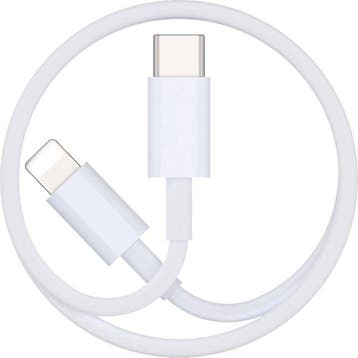 USB-C Oplaadkabel – Geschikt voor iPhone 5 t/m 14 –, Ophalen of Verzenden, Nieuw