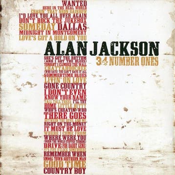Alan Jackson - 34 Number Ones, Cd's en Dvd's, Cd's | Pop, Ophalen of Verzenden, Gebruikt