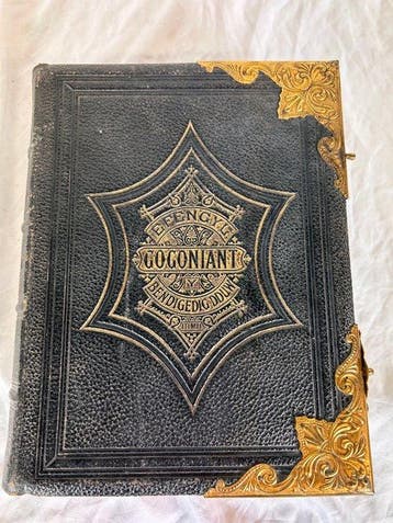 Y Beibl y Cysegr-lan | Welsh Bible - 1860, Antiek en Kunst