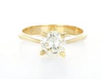Zonder minimumprijs - Ring - 18 karaat Witgoud - 1.34ct. tw., Nieuw