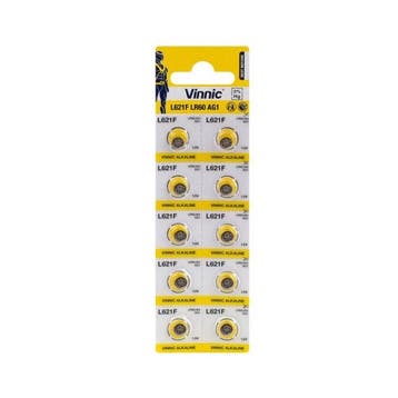 Lithium knoopcel AG1/ LR60 (10 stuks), Verzenden, Nieuw