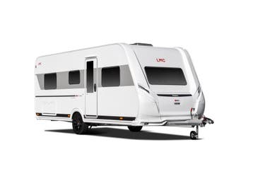 LMC Videro 510E - Enkele bedden rondzit! ((GRATIS MOVER)), Caravans en Kamperen, Caravans, 2 aparte bedden, Rondzit, LMC en Münsterland