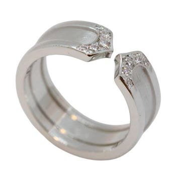 Cartier - Ring - C2 Ring - 18 karaat Witgoud -, Sieraden, Tassen en Uiterlijk, Ringen, Nieuw
