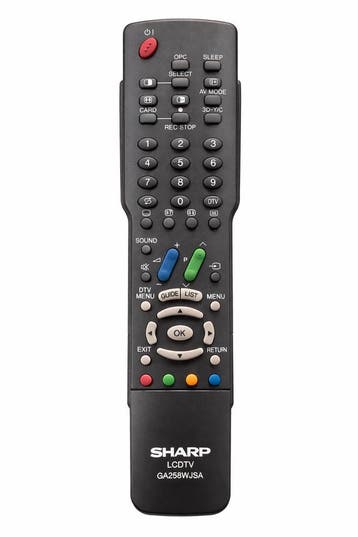 Afstandsbediening / Remote GA258WJSA / RRMCGA258WJSA voor Sh, Verzenden, Zo goed als nieuw